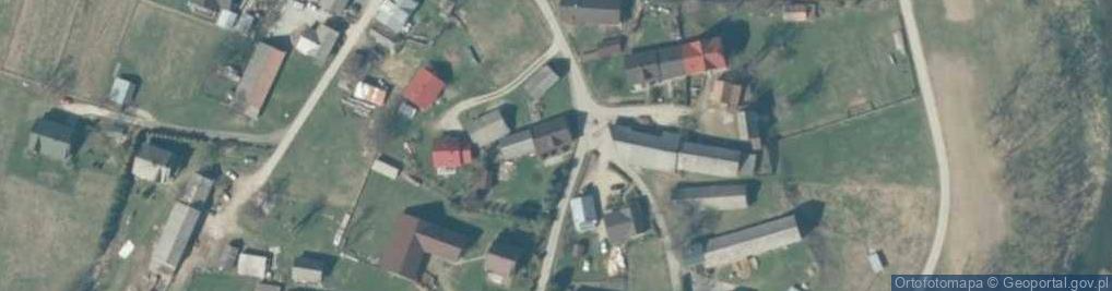 Zdjęcie satelitarne Gęstych Domów ul.