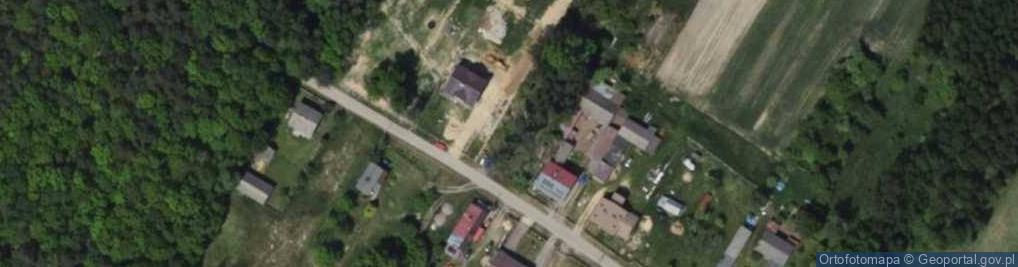 Zdjęcie satelitarne Gęzyńska ul.