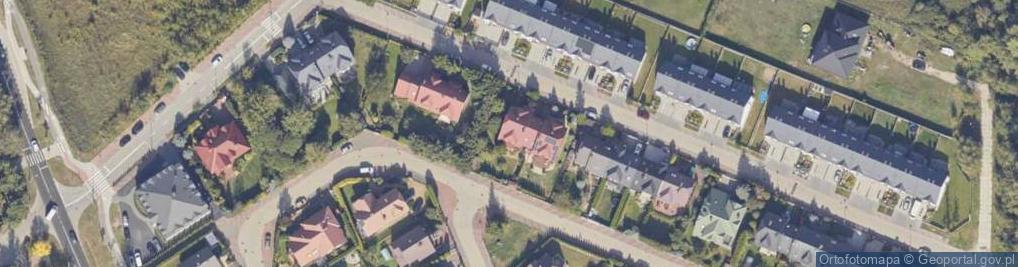 Zdjęcie satelitarne Geodetów ul.