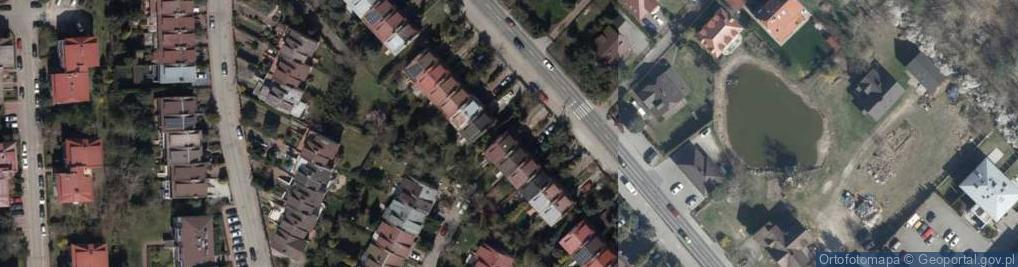 Zdjęcie satelitarne Geodetów ul.