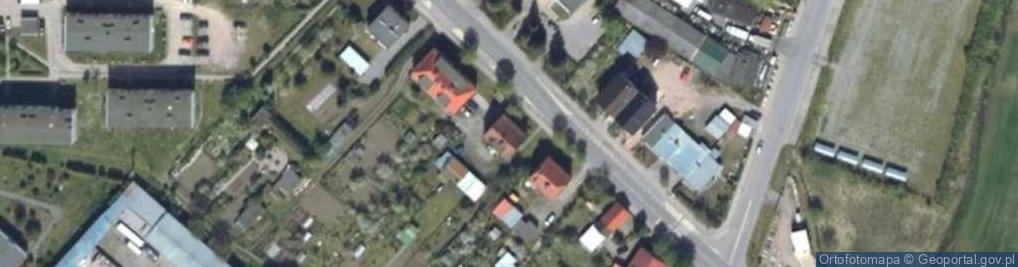 Zdjęcie satelitarne Generalska ul.