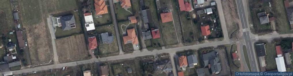 Zdjęcie satelitarne Gęsia ul.