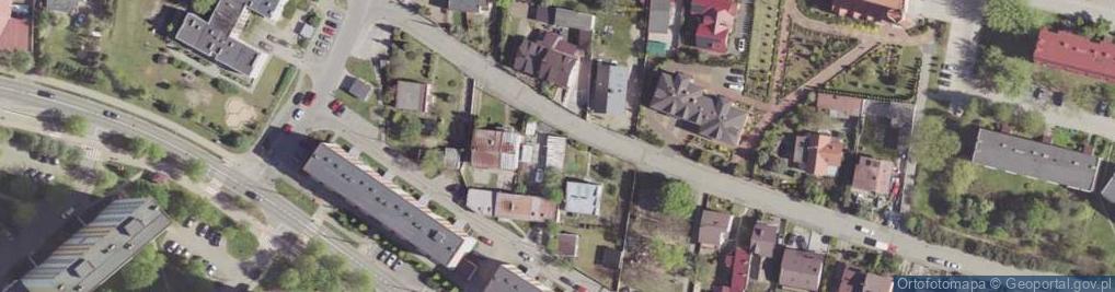 Zdjęcie satelitarne Gębarzewska ul.