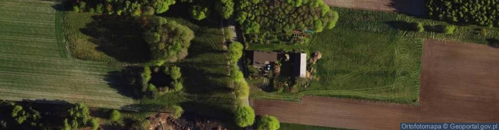 Zdjęcie satelitarne Getta Żydowskiego ul.