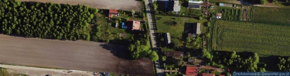 Zdjęcie satelitarne Getta Żydowskiego ul.