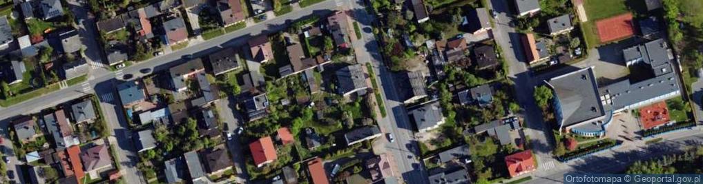 Zdjęcie satelitarne Getta Żydowskiego ul.