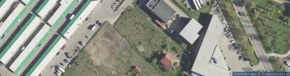 Zdjęcie satelitarne Giełdowa ul.