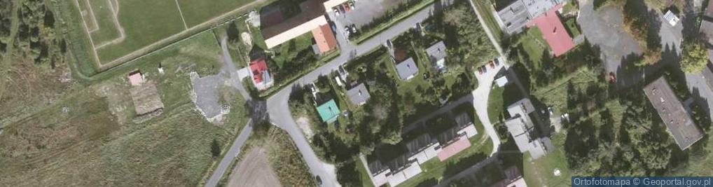 Zdjęcie satelitarne Giebułtów Bloki ul.