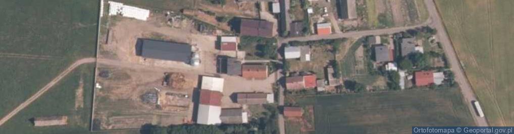 Zdjęcie satelitarne Gierałcice Małe ul.