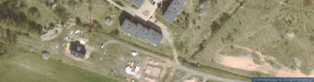 Zdjęcie satelitarne Gierzwałd ul.