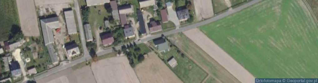 Zdjęcie satelitarne Giewartów-Holendry ul.