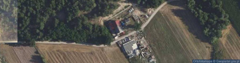 Zdjęcie satelitarne Gizałki-Las ul.