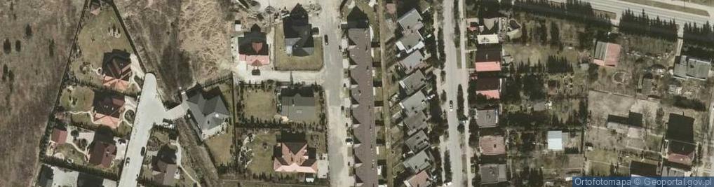 Zdjęcie satelitarne Gimnazjalna ul.