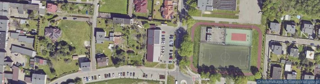 Zdjęcie satelitarne Gimnazjalna ul.