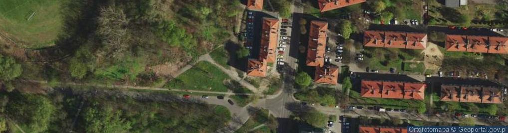 Zdjęcie satelitarne Gierałtowskiego Jana ul.