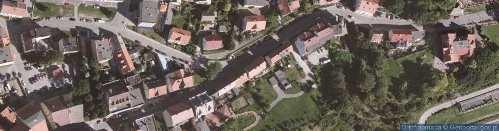 Zdjęcie satelitarne Główna ul.