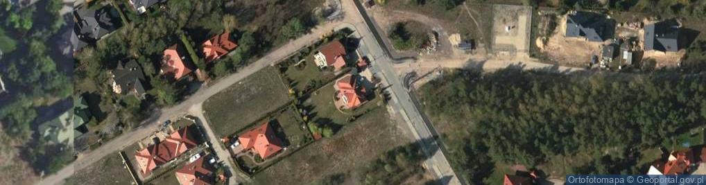 Zdjęcie satelitarne Główna ul.