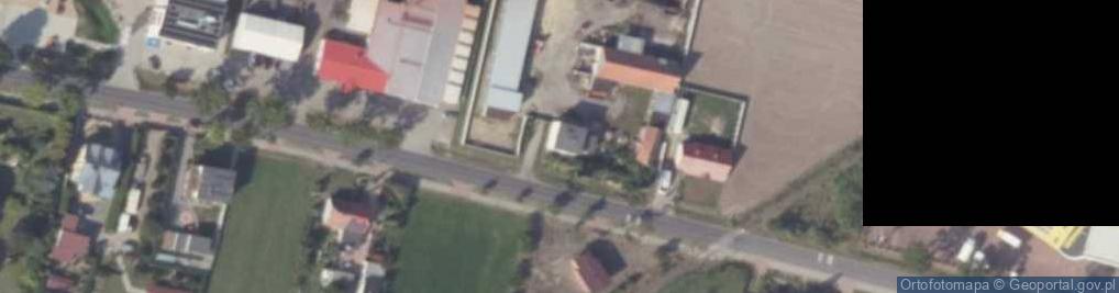 Zdjęcie satelitarne Głosiny ul.