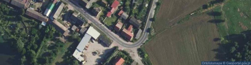 Zdjęcie satelitarne Główna ul.