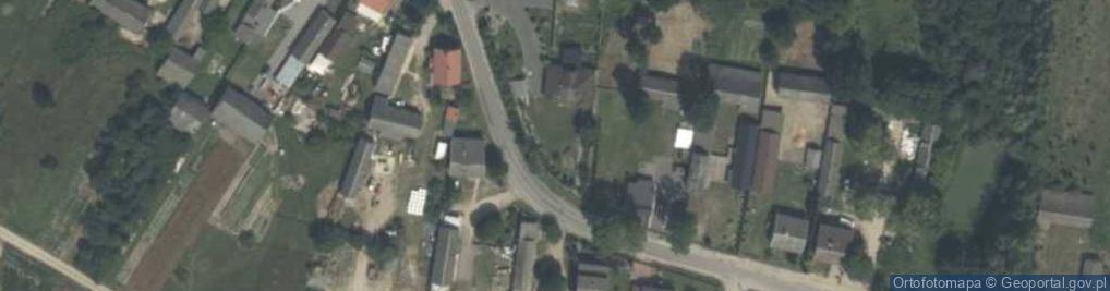Zdjęcie satelitarne Główna ul.