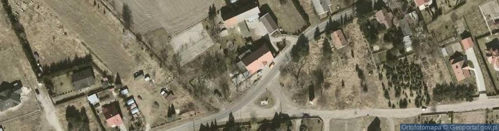 Zdjęcie satelitarne Główna ul.