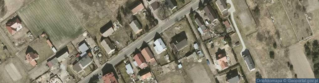 Zdjęcie satelitarne Główna ul.