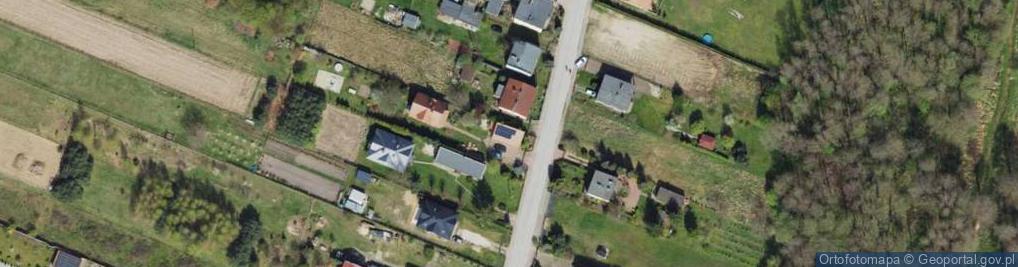 Zdjęcie satelitarne Główna ul.