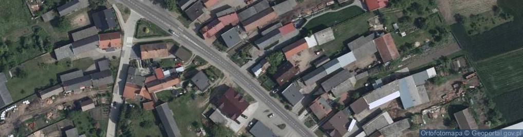 Zdjęcie satelitarne Główna ul.