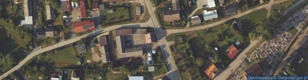 Zdjęcie satelitarne Główna ul.