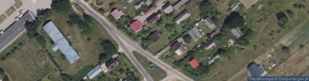 Zdjęcie satelitarne Główna ul.