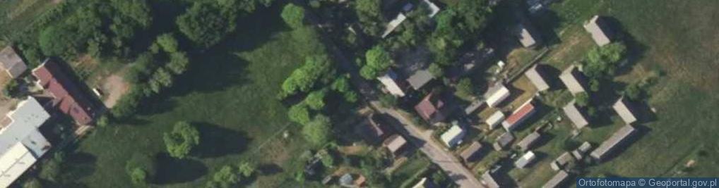 Zdjęcie satelitarne Główna ul.