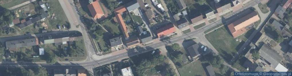 Zdjęcie satelitarne Główna ul.