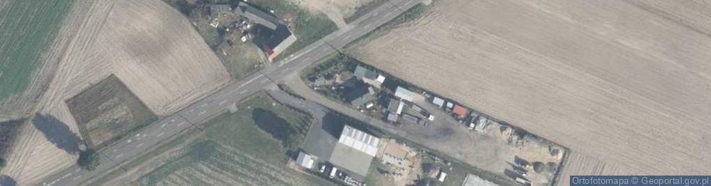Zdjęcie satelitarne Główna ul.
