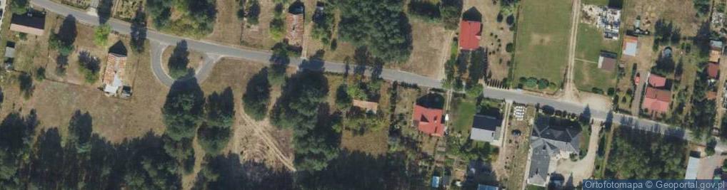 Zdjęcie satelitarne Główna ul.