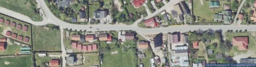 Zdjęcie satelitarne Głębinów ul.