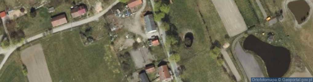 Zdjęcie satelitarne Ględy ul.
