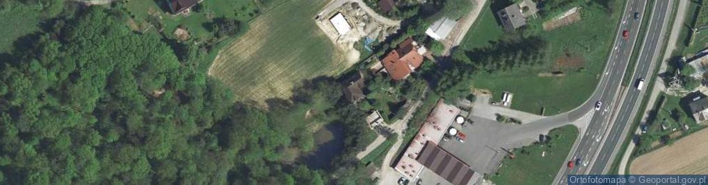 Zdjęcie satelitarne Głogoczów ul.