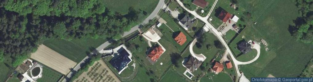 Zdjęcie satelitarne Głogoczów ul.