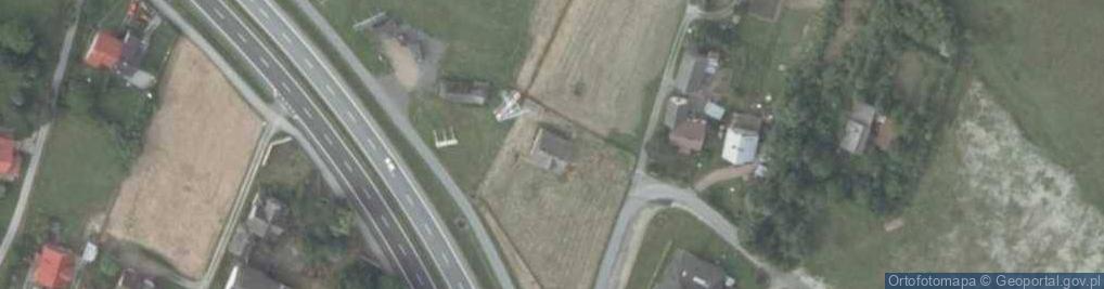 Zdjęcie satelitarne Głogoczów ul.