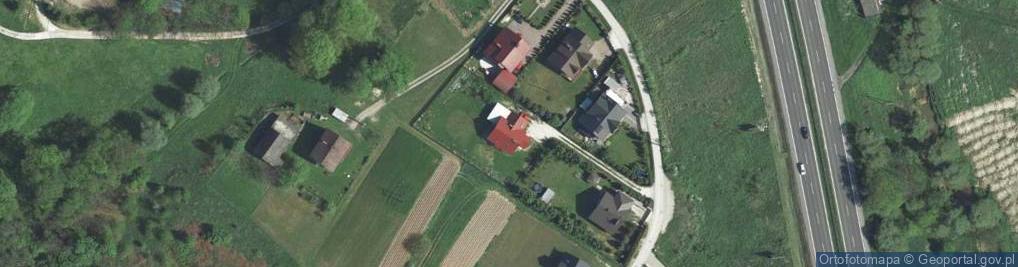 Zdjęcie satelitarne Głogoczów ul.