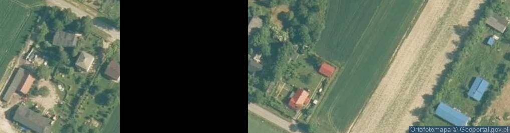 Zdjęcie satelitarne Głogowiany-Wrzosy ul.