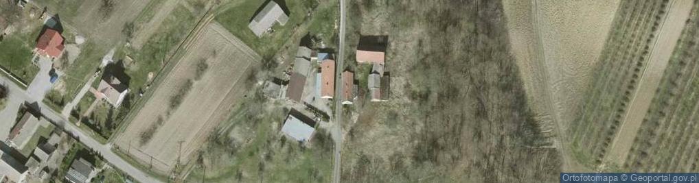 Zdjęcie satelitarne Głuchów Dolny ul.