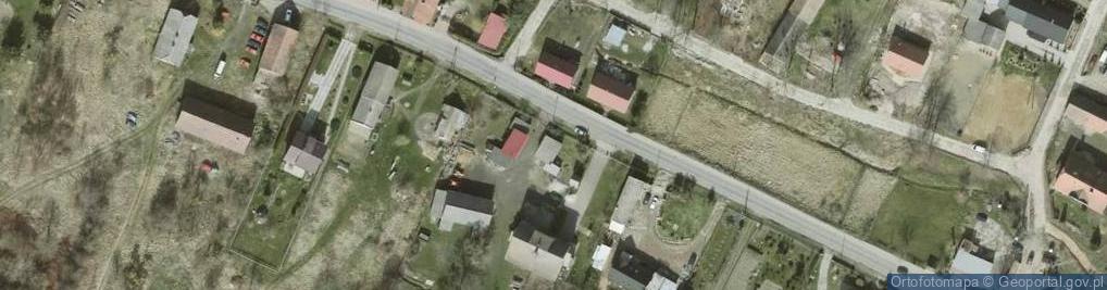 Zdjęcie satelitarne Głuchów Górny ul.