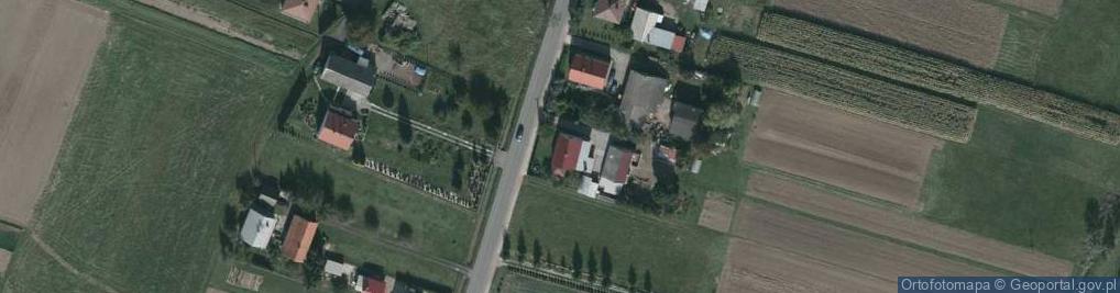 Zdjęcie satelitarne Głuchów ul.