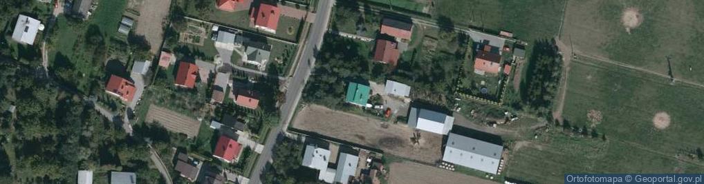 Zdjęcie satelitarne Głuchów ul.