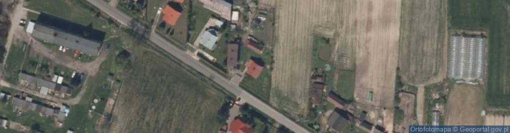 Zdjęcie satelitarne Głupice-Parcela ul.