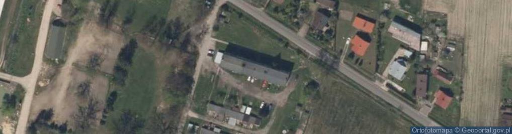 Zdjęcie satelitarne Głupice-Parcela ul.