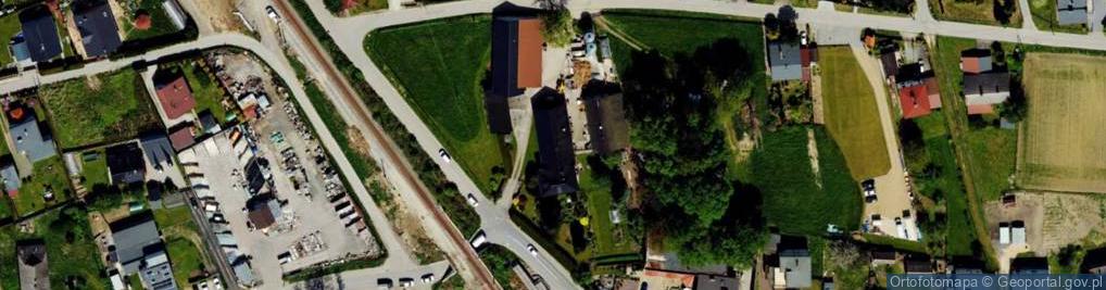 Zdjęcie satelitarne Główna ul.