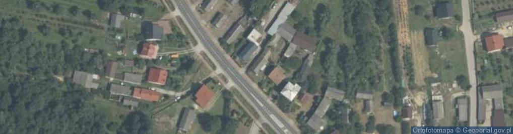 Zdjęcie satelitarne Główna ul.