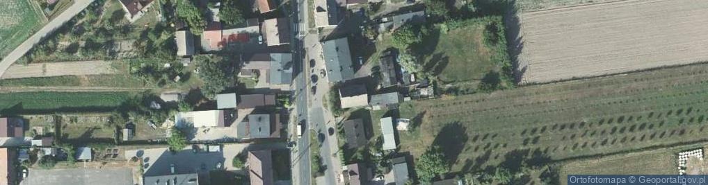 Zdjęcie satelitarne Główna ul.